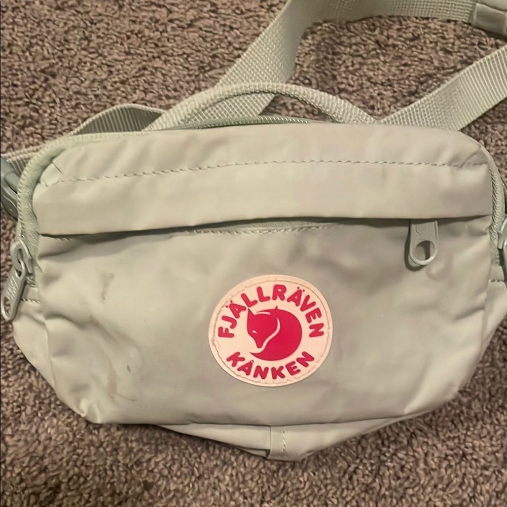 Fjallraven Kanken Light Gray Crossbody Bag